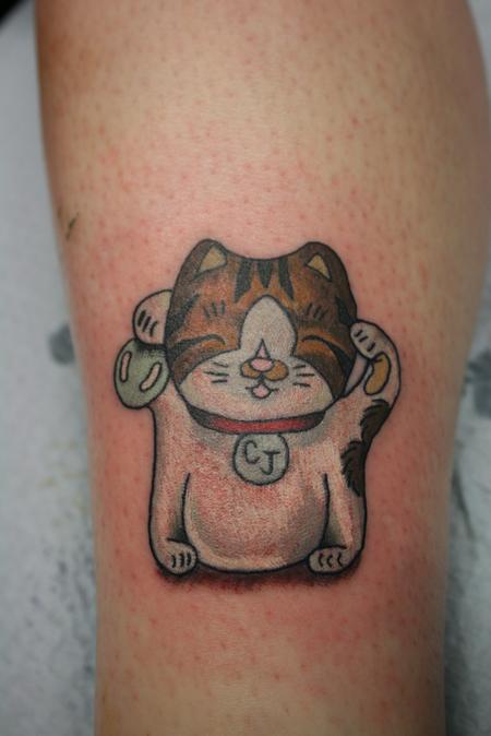 Tattoos - Happy Cat - 86102